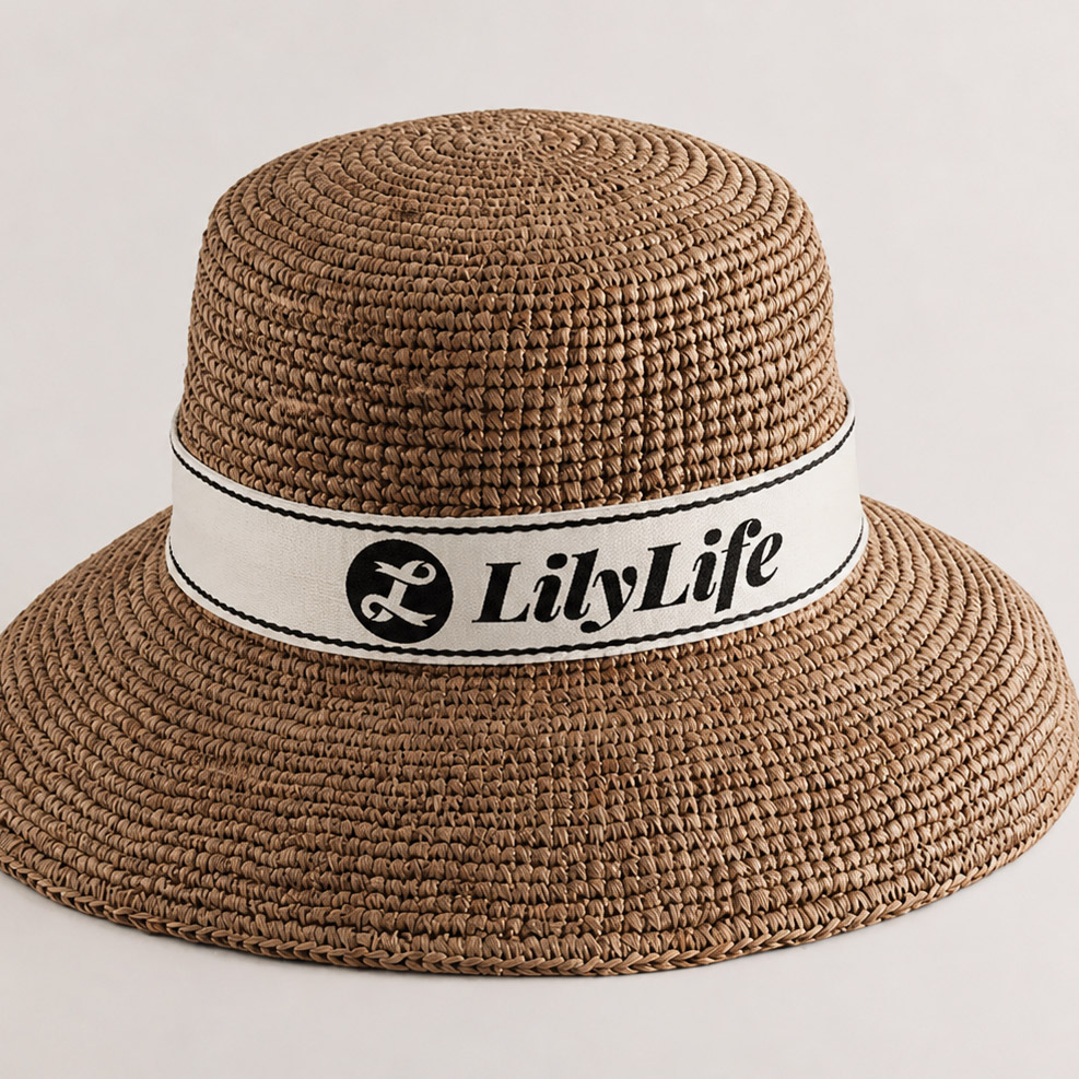 Lily Life branded caps product visual